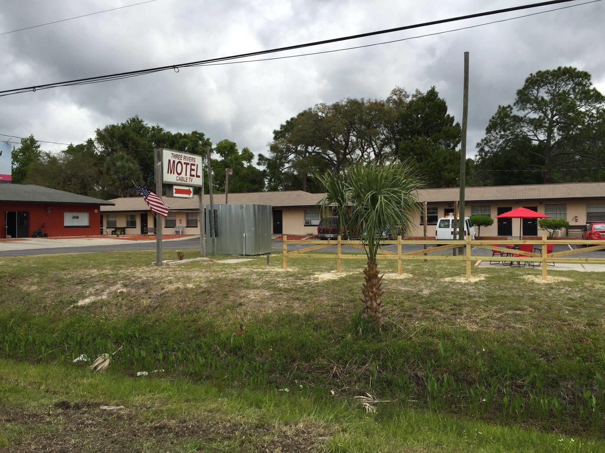 Three Rivers Motel Homosassa Eksteriør billede